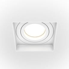 Встраиваемый светильник Atom GU10 1x50Вт DL003-01-W
