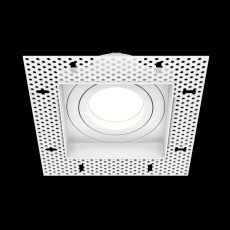 Встраиваемый светильник Atom GU10 1x50Вт DL003-01-W