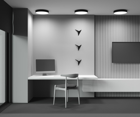 Потолочный светильник Zon 3000K 45W 120°, C032CL-45W3K-RD-B