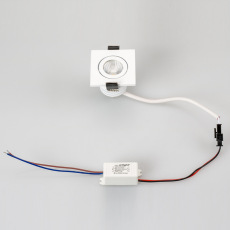 Светодиодный светильник LTM-S50x50WH 5W Warm White 25deg (Arlight, IP40 Металл, 3 года)