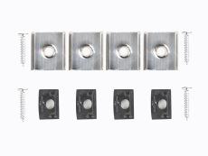 Профиль накладной LEDS POWER СПН1510 алюм. черный с призм.рассеивателем 2м 008387