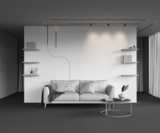 Трековый светильник Flex Levity 2700К 16Вт 2м, TR186-1-16W2.7K-B