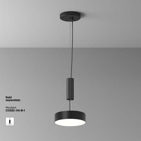 Потолочный светильник Zon 4000K 24W 120°, C032CL-24W4K-RD-B