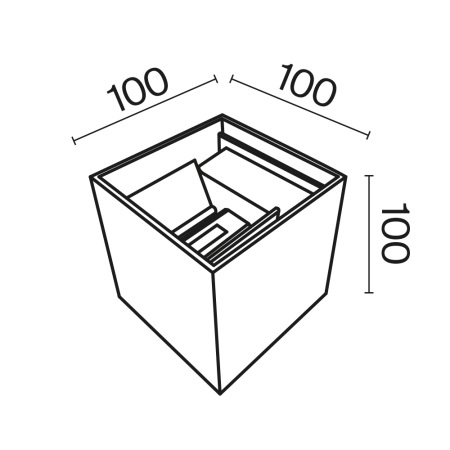 Архитектурная подсветка Fulton 3000К 6Вт IP 54, O572WL-L6B