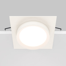 Встраиваемый светильник Hoop GX53 1x15Вт DL086-GX53-SQ-W