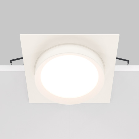 Встраиваемый светильник Hoop GX53 1x15Вт DL086-GX53-SQ-W