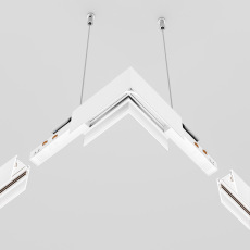 Коннектор питания угловой 15 см Exility белый TRA034CPC-42W-15