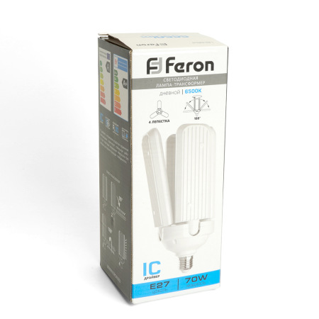 Лампа светодиодная Feron LB-654 E27 70W 6500К
