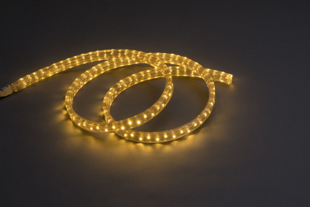 Дюралайт плоский LED-CUFL-3W-100M-220V-1.67CM-W4 (Желтый оттенок), белый, 100м, 220V, D11*20cm, интервал 1,67см, 2М