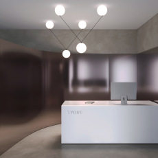 Подвесной светильник Twins 3000K 26Вт, MOD427PL-L30B3K