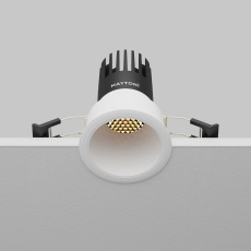 Встраиваемый светильник Dip 2700K 10Вт 50°, DL116-10W-2.7K-W