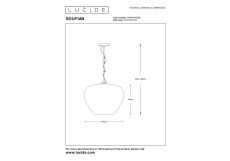 Подвесной светильник Lucide Soufian 70478/40/65