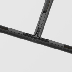 Коннектор Т-образный Gravity встраиваемый черный, TRA010CT-42B