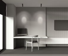 Потолочный светильник FOCUS LED 3000K 1x12Вт 50° C055CL-L12B3K-W-B