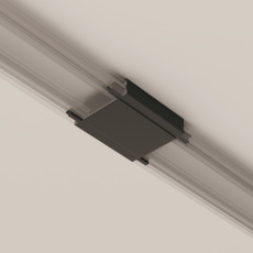 Коннектор питания прямой Radity черный, TRA084C-11B