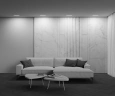 Встаиваемый светильник Basis 3000K-6000K 20Вт 120°, DL066-20W3-6K-B