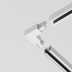 Коннектор угловой внешний Trinity белый, TRA005CL-31W-L