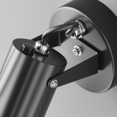 Настенный светильник (бра) Scope GU10х1 50Вт IP 65, O025WL-01B