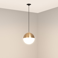 Светильник SP-EMISFERO-HANG-BUILT-R150-11W Day4000 (GD, 170 deg, 230V) (Arlight, IP20 Металл, 3 года)