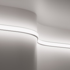 Алюминиевый профиль накладной 18x06, ALM-1806-S-2M