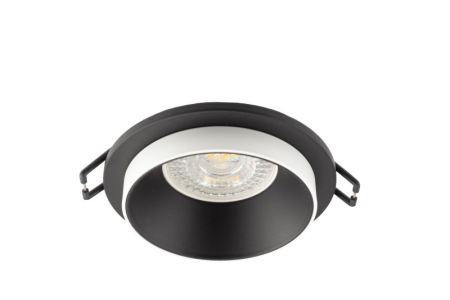 Точечный встраиваемый светильник Denkirs DK2400-BK
