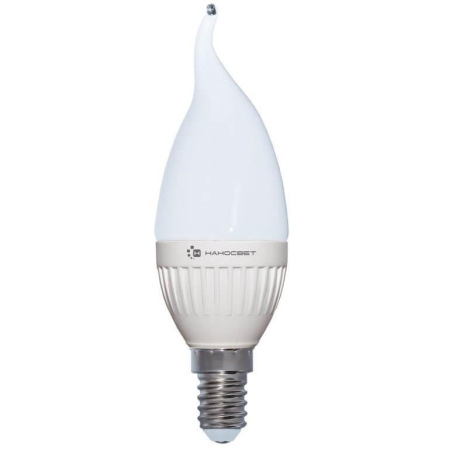 Лампа светодиодная Наносвет E14 6,5W 2700K матовая LC-CDT-6.5/E14/827 L216