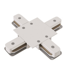 Коннектор Х-образный Unity встраиваемый белый, TRA002CX-11W