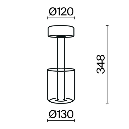 Аккумуляторный светильник AI Collaboration 2200-4000К 3Вт, MOD229TL-L3B3K1