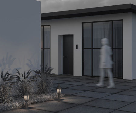 Ландшафтный светильник Goiri E27х1 60Вт IP44, O029FL-01BZ