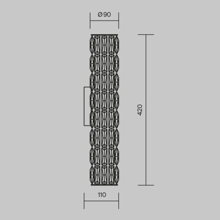 Бра Maytoni Talento DIA008WL-02CH