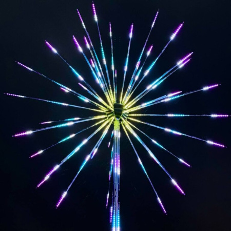 Светодиодная Фигура "Фейерверк" Ø3,4м 24В, 2592LED, IP65