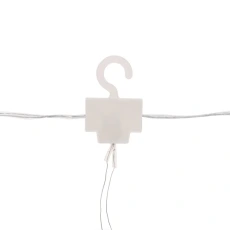 Гирлянда Светодиодный дождь из росы 3х3м, белый, USB + пульт управления, с крючками для крепления NEON-NIGHT