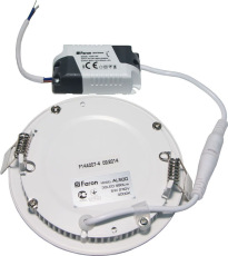 Светильник встраиваемый светодиодный 6W, 6400K, 490Lm, белый, AL500 с драйвером в комплекте