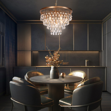 Подвесной светильник Linn E14x7, MOD091PL-07G