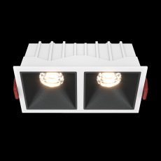 Встраиваемый светильник Alfa LED 3000K 2x10Вт 36° Dim Triac DL043-02-10W3K-D-SQ-WB