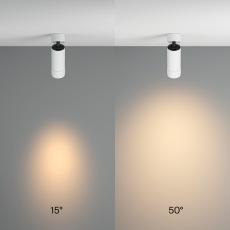 Потолочный светильник Focus Zoom 3000K 1x12W 15°-50°, C055CL-L12W3K-Z-W