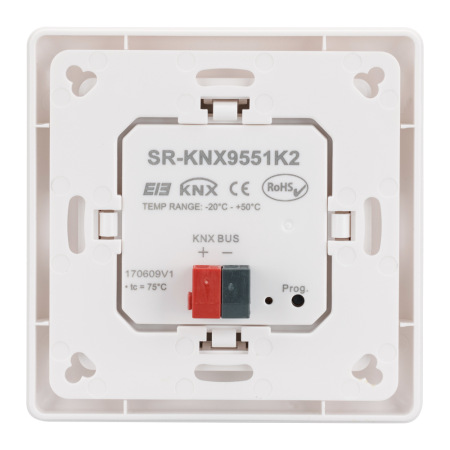 Панель Knob SR-KN9551K2-UP White (KNX, DIM) (Arlight, -)