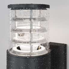 Настенный светильник (бра) Bronx E27х2 60Вт IP 54, O576WL-02B