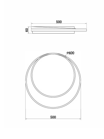 Потолочный светильник Lisoa, FR10032CL-L98B