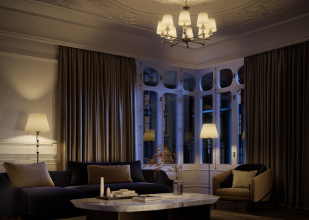 Торшер Maytoni Riverside MOD018FL-01CH