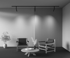 Трековый светильник Focus T Unity 3000K 6Вт 36°, TR142-1-6W3K-B