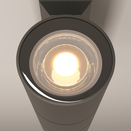 Настенный светильник (бра) Bowery GU10х2 50Вт IP 54, O574WL-02B