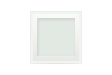 Светильник встраиваемый P, Белый, Сталь/Стекло, Нейтральный белый (4000-4500K), 18Вт, IP20, P-S200-18-NW