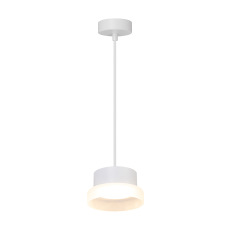 Светильник потолочный Feron Barrel HL4608 OPAL levitation 12W, 230V, GX53, белый, на подвесе 1,7 м
