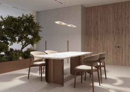 Подвесной светильник Krone 3000К 36Вт, P097PL-L36BS3K