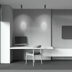 Потолочный светильник FOCUS LED 2700К 12Вт 50°, C055CL-L12B2.7K-W-B