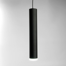 Светильник потолочный Feron ML1028 Barrel levitation на подвесе MR11 35W 230V, черный 40*250