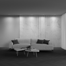 Встраиваемый светильник Parete 2700К-3000K-4000К 12Вт 36°, DL100-12W2.7-3-4K-RD-W