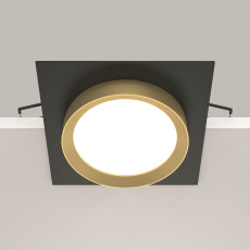 Встраиваемый светильник Hoop GX53 1x15Вт DL086-GX53-SQ-BG