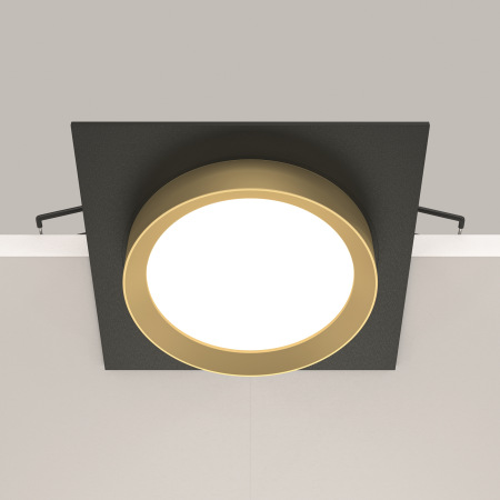 Встраиваемый светильник Hoop GX53 1x15Вт DL086-GX53-SQ-BG